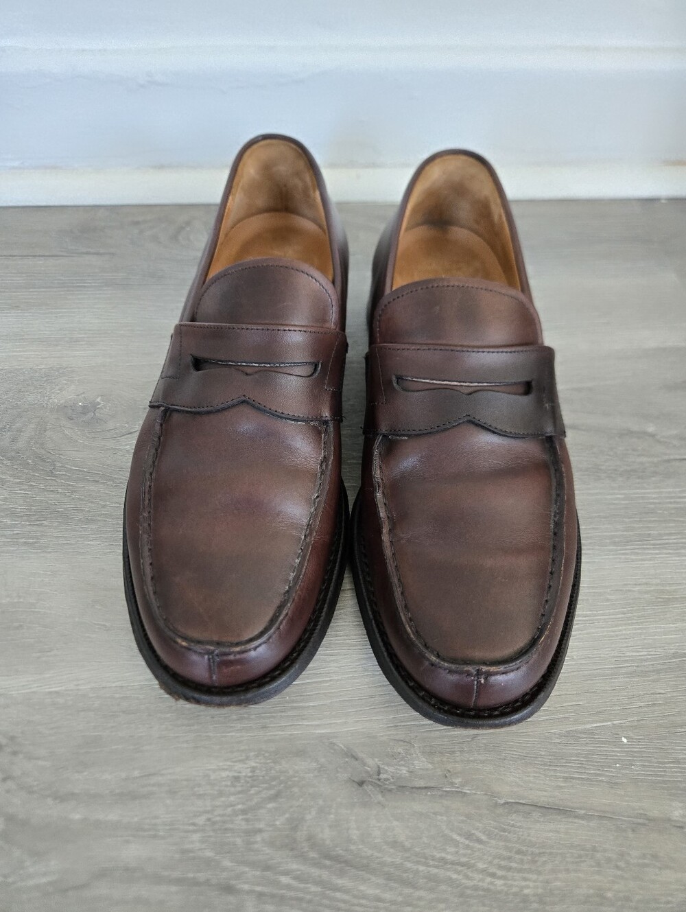 Mocassins homme Church's Ashley PRESTIGE NOYER/marron Sz : 8US/41EUR